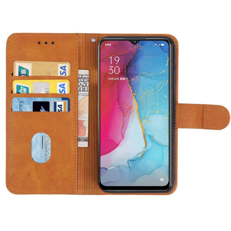 Leather Phone Case For OPPO Reno3 5G