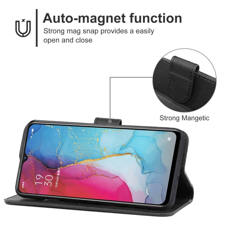 Leather Phone Case For OPPO Reno3 5G