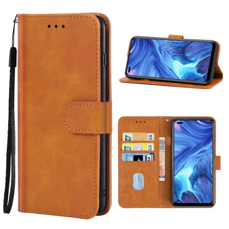 Leather Phone Case For OPPO Reno4