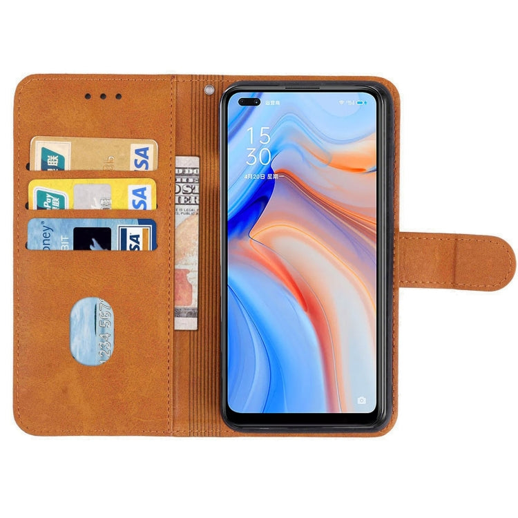 Leather Phone Case For OPPO Reno4 5G