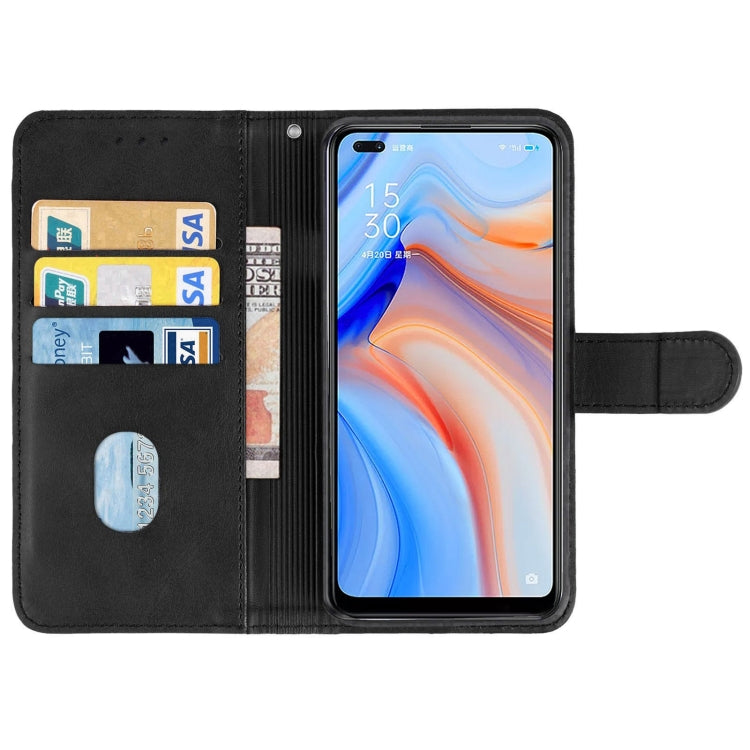 Leather Phone Case For OPPO Reno4 5G
