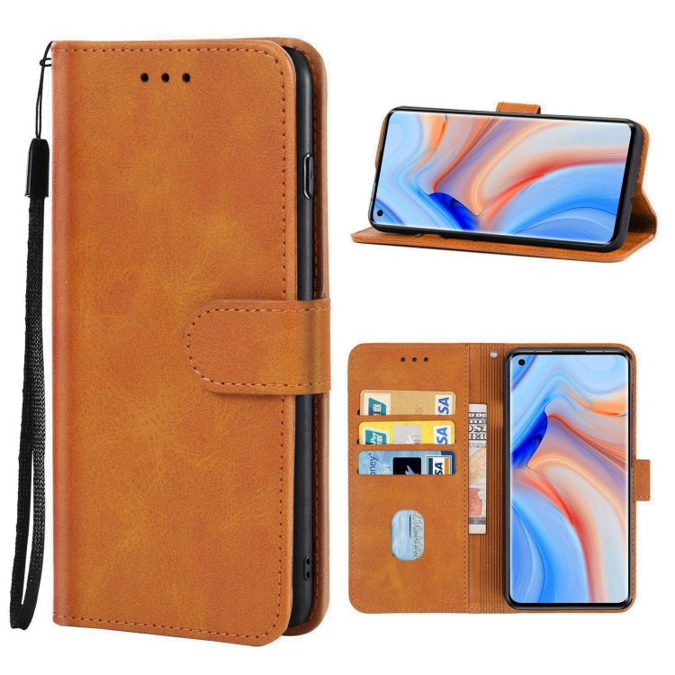 Leather Phone Case For OPPO Reno4 Pro 5G