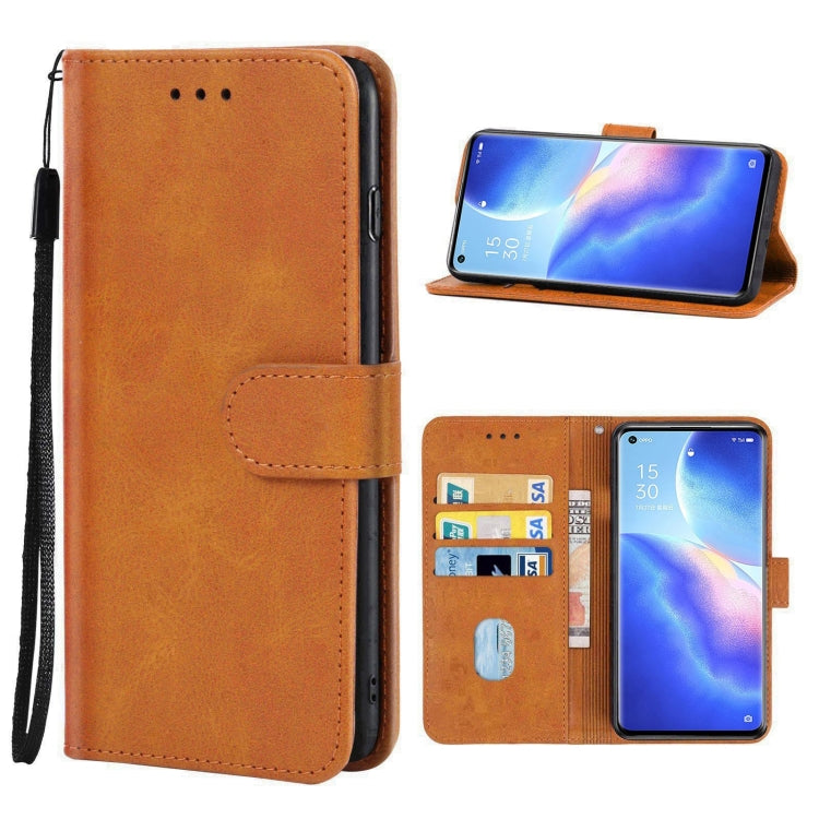 Leather Phone Case For OPPO Reno5 Pro+