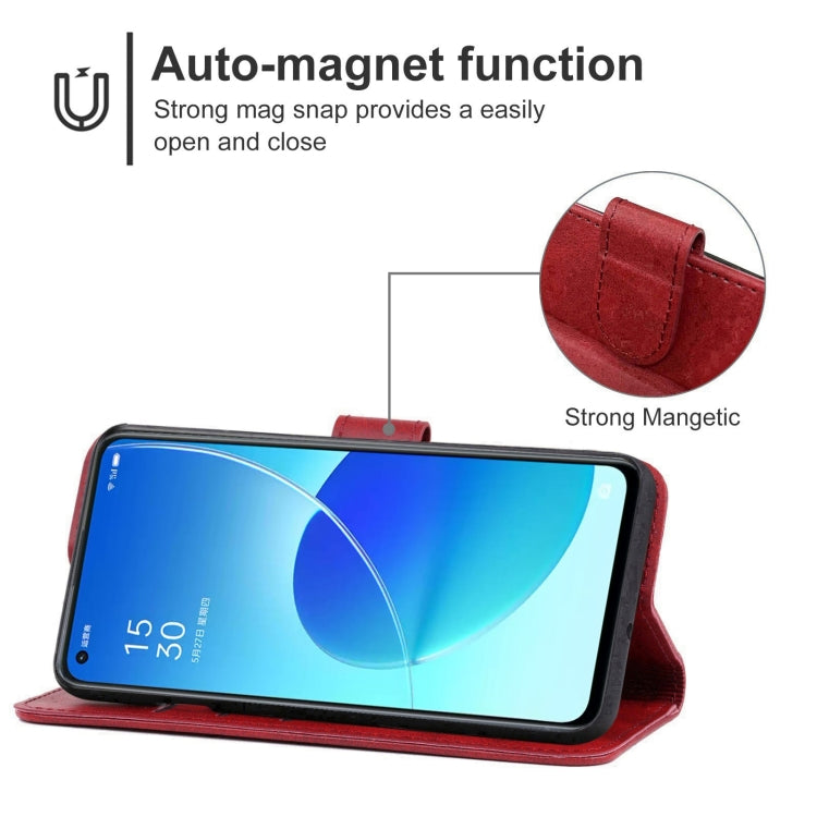 Leather Phone Case For OPPO Reno6 Pro+ 5G