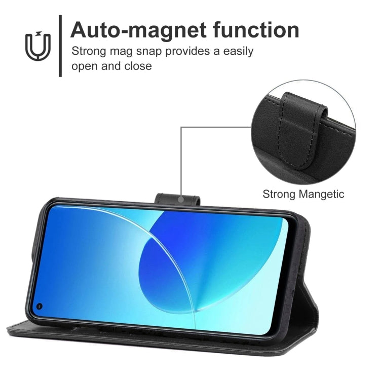 Leather Phone Case For OPPO Reno6 Z