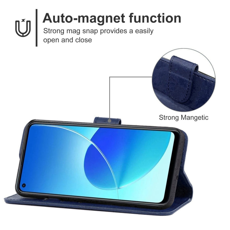 Leather Phone Case For OPPO Reno6 Z