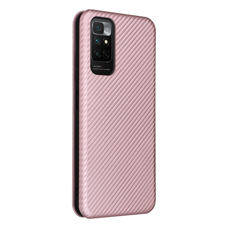 For Xiaomi Redmi Note 11 / Note 11S Global Carbon Fiber Texture Horizontal Flip PU Phone Case