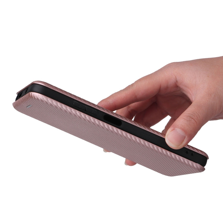 For Xiaomi Redmi Note 11 / Note 11S Global Carbon Fiber Texture Horizontal Flip PU Phone Case