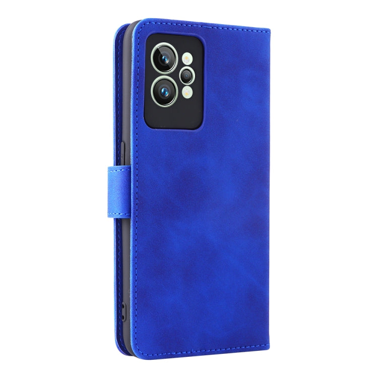 For OPPO Realme GT2 Pro 5G Skin Feel Magnetic Buckle Leather Phone Case