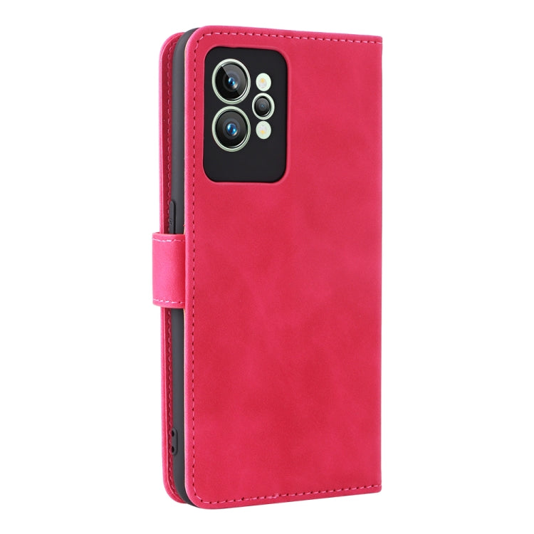 For OPPO Realme GT2 Pro 5G Skin Feel Magnetic Buckle Leather Phone Case