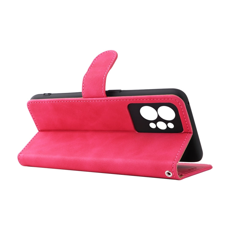 For OPPO Realme GT2 Pro 5G Skin Feel Magnetic Buckle Leather Phone Case