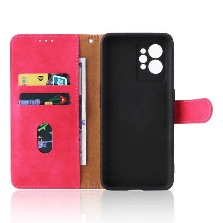 For OPPO Realme GT2 Pro 5G Skin Feel Magnetic Buckle Leather Phone Case