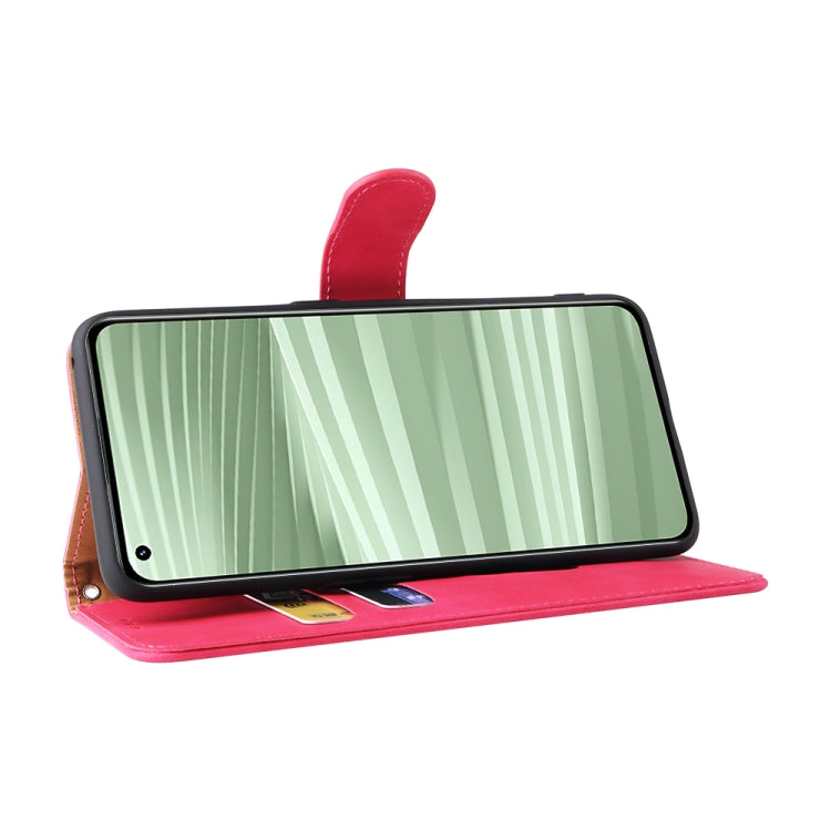 For OPPO Realme GT2 Pro 5G Skin Feel Magnetic Buckle Leather Phone Case