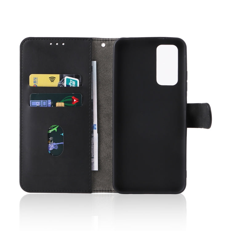 For Xiaomi Redmi Note 11 / Note 11S Global Skin Feel Magnetic Buckle Leather Phone Case