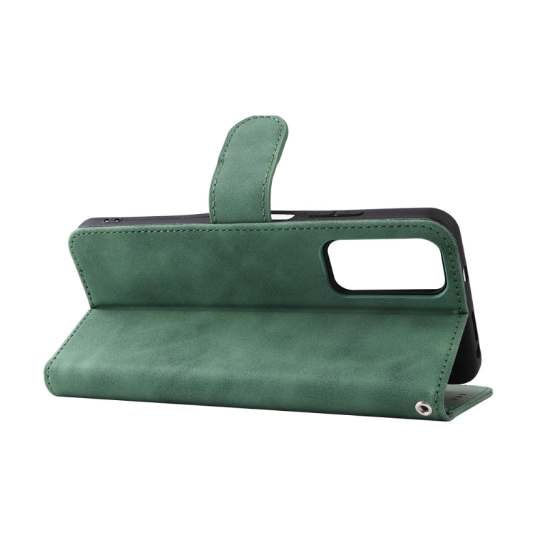 For Xiaomi Redmi Note 11 / Note 11S Global Skin Feel Magnetic Buckle Leather Phone Case