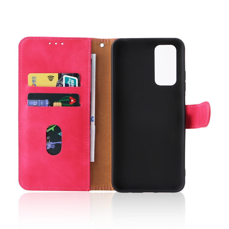For Xiaomi Redmi Note 11 / Note 11S Global Skin Feel Magnetic Buckle Leather Phone Case