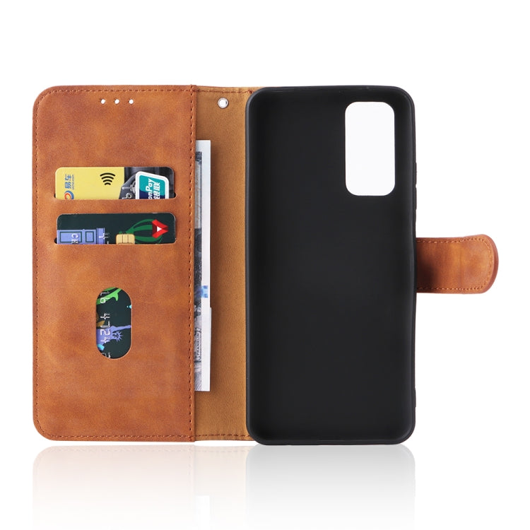 For Xiaomi Redmi Note 11 / Note 11S Global Skin Feel Magnetic Buckle Leather Phone Case