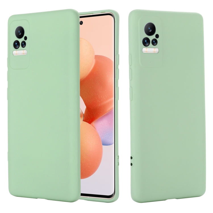 For Xiaomi Civi Pure Color Liquid Silicone Phone Case