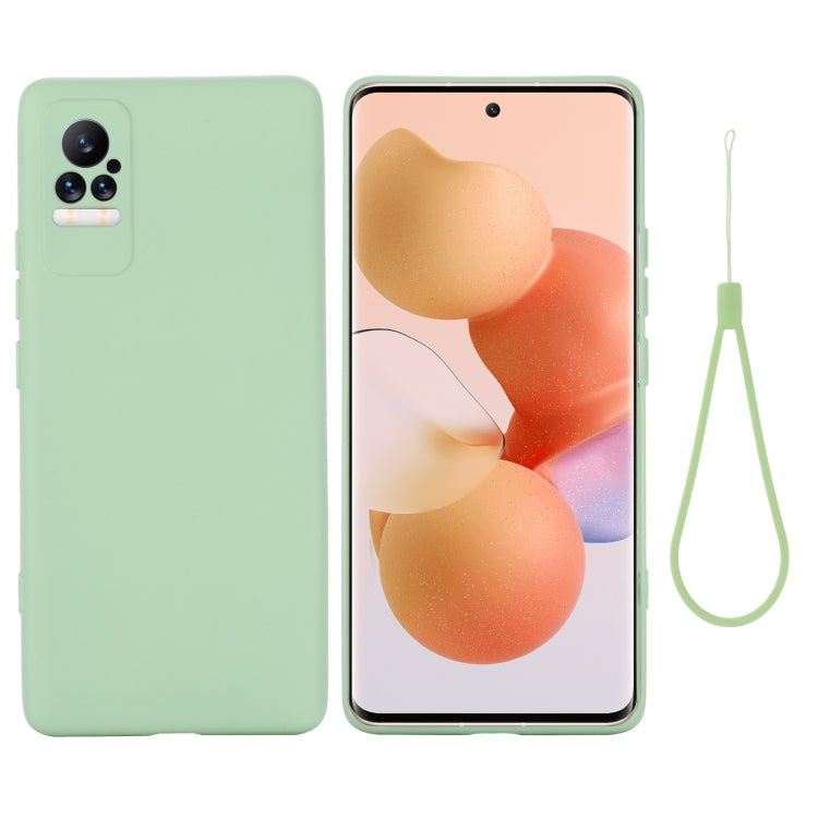 For Xiaomi Civi Pure Color Liquid Silicone Phone Case