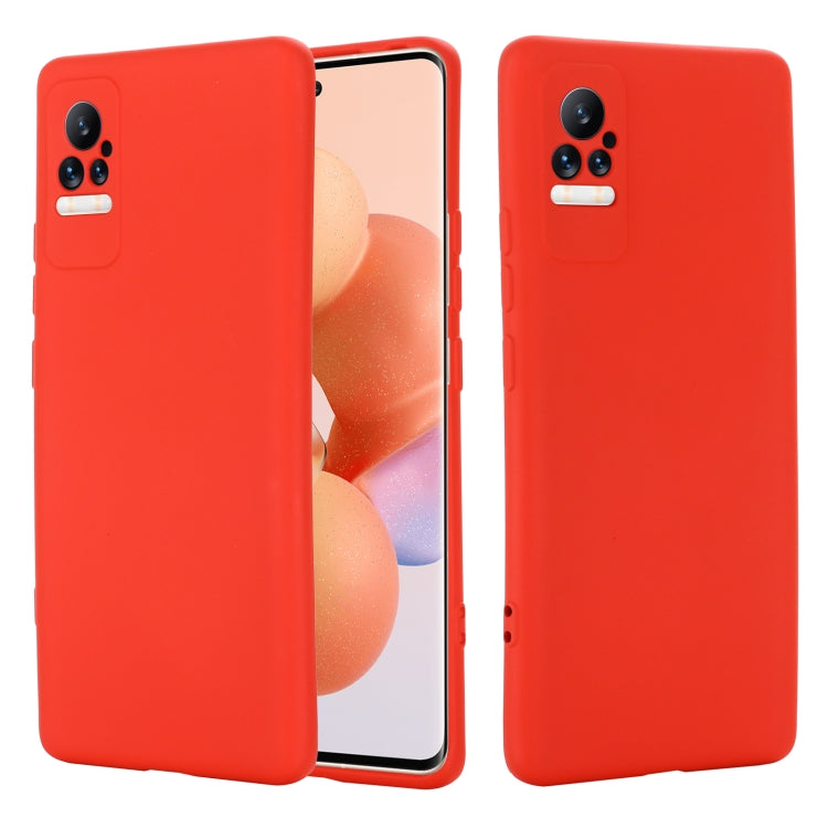 For Xiaomi Civi Pure Color Liquid Silicone Phone Case