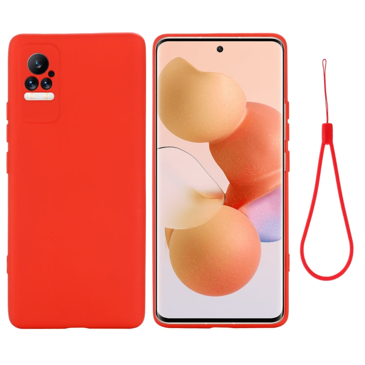 For Xiaomi Civi Pure Color Liquid Silicone Phone Case