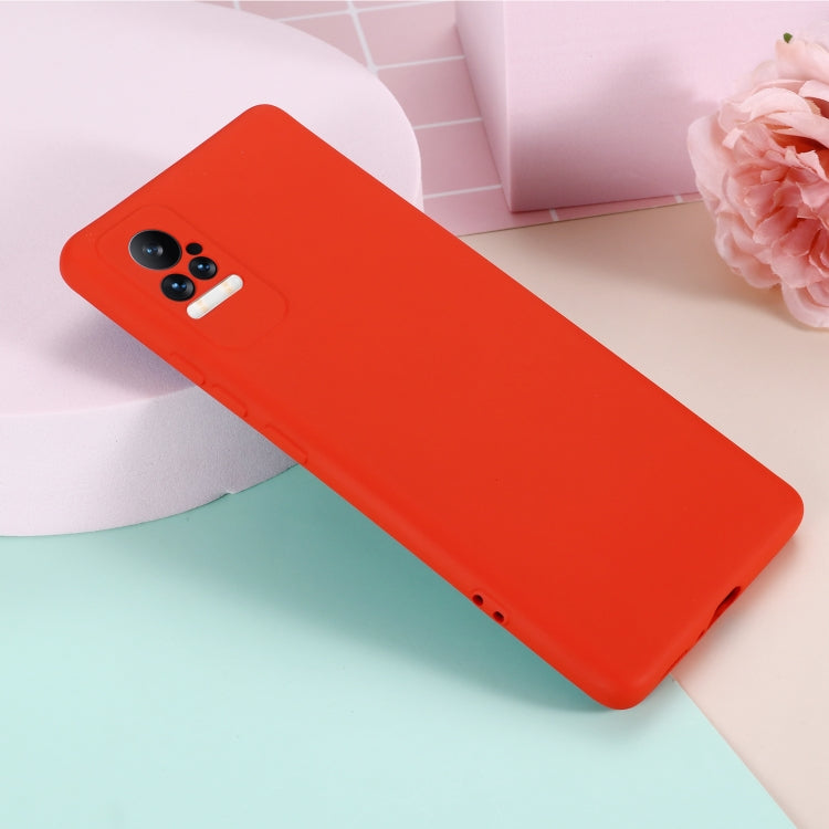 For Xiaomi Civi Pure Color Liquid Silicone Phone Case