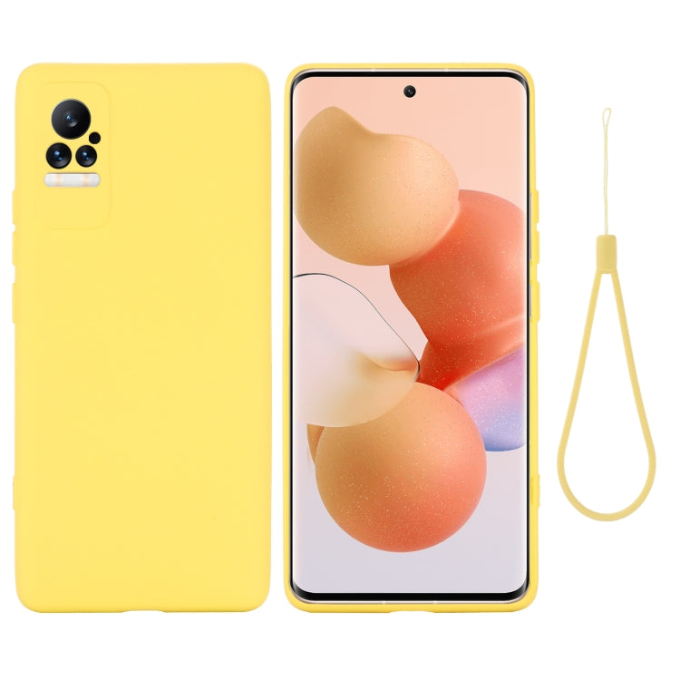 For Xiaomi Civi Pure Color Liquid Silicone Phone Case