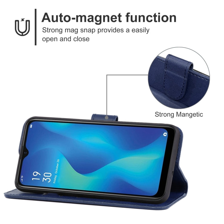 Leather Phone Case For OPPO A1k