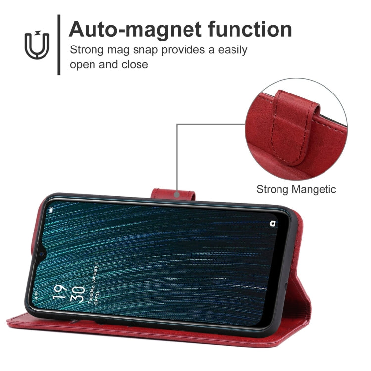 Leather Phone Case For OPPO A5s / AX5s