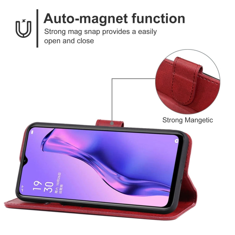 Leather Phone Case For OPPO A8