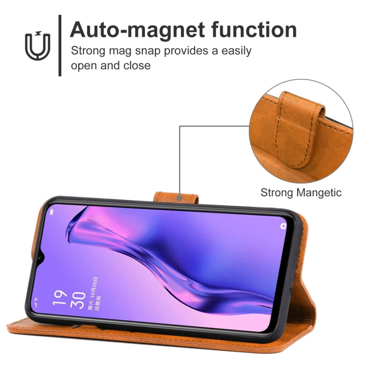 Leather Phone Case For OPPO A8