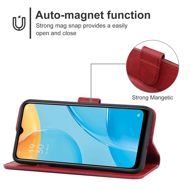 Leather Phone Case For OPPO A15