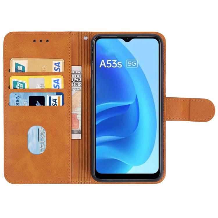Leather Phone Case For OPPO A53s 5G