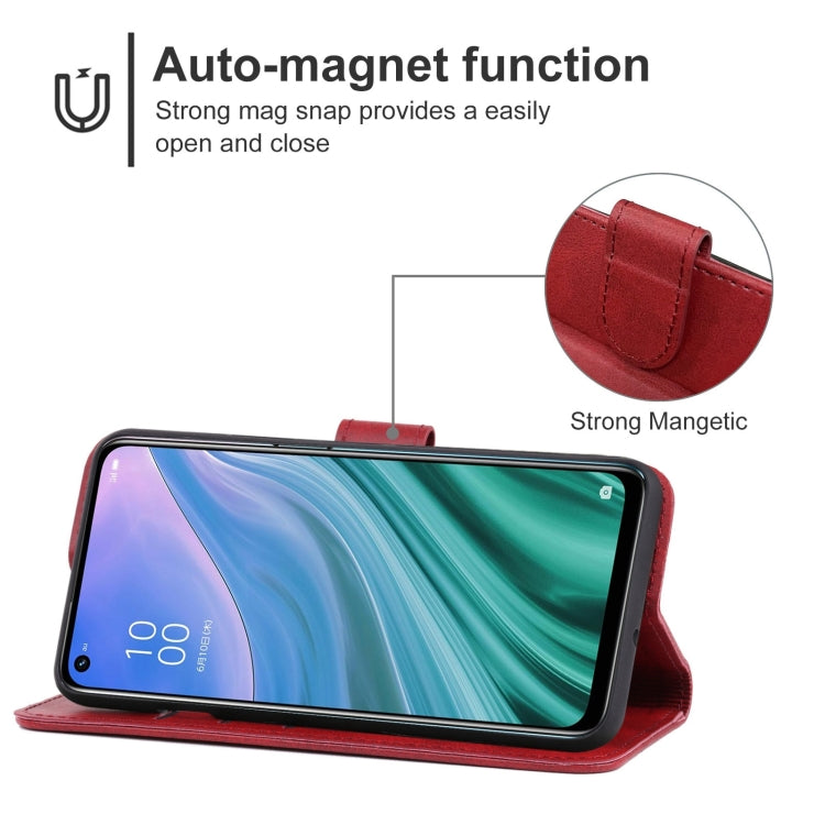 Leather Phone Case For OPPO A54