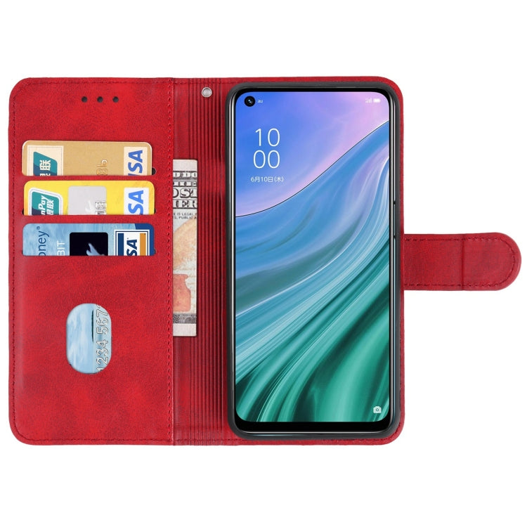Leather Phone Case For OPPO A54 5G