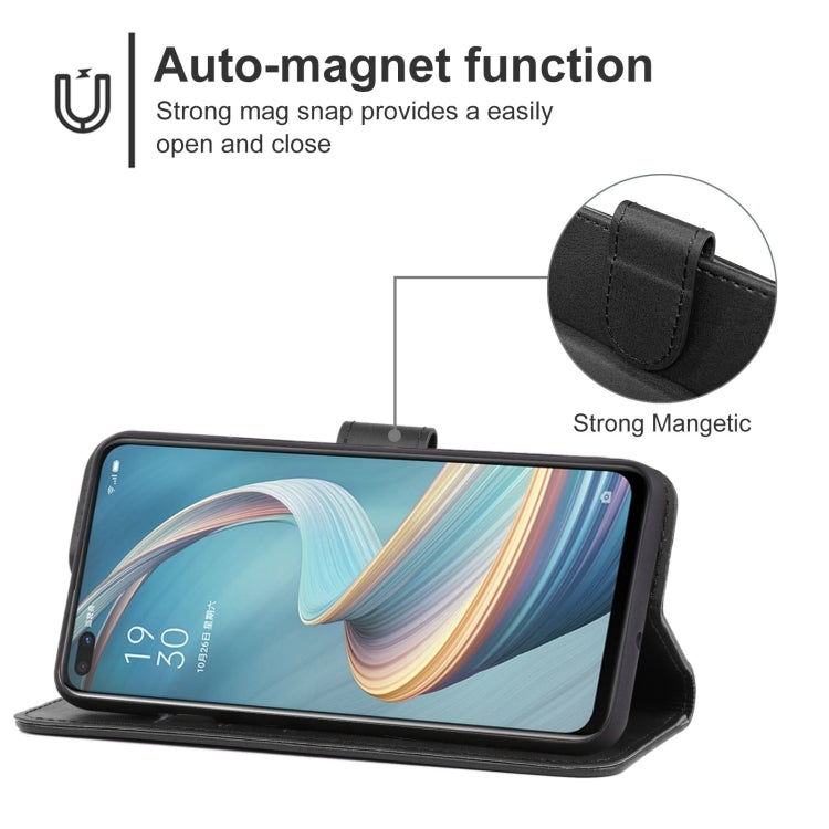 Leather Phone Case For OPPO A92s