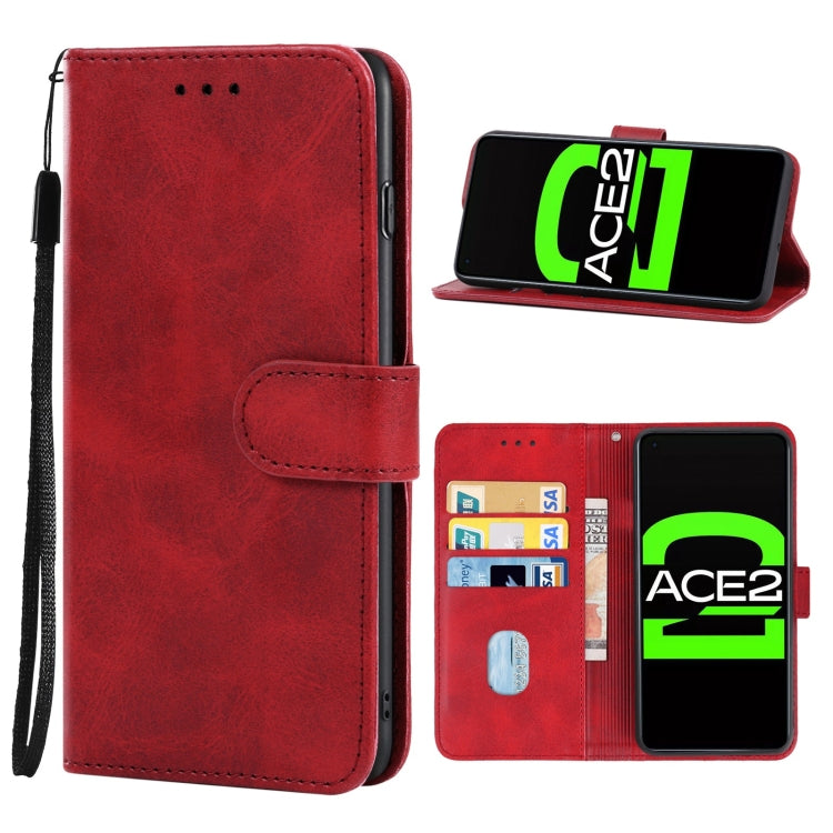 Leather Phone Case For OPPO Ace2