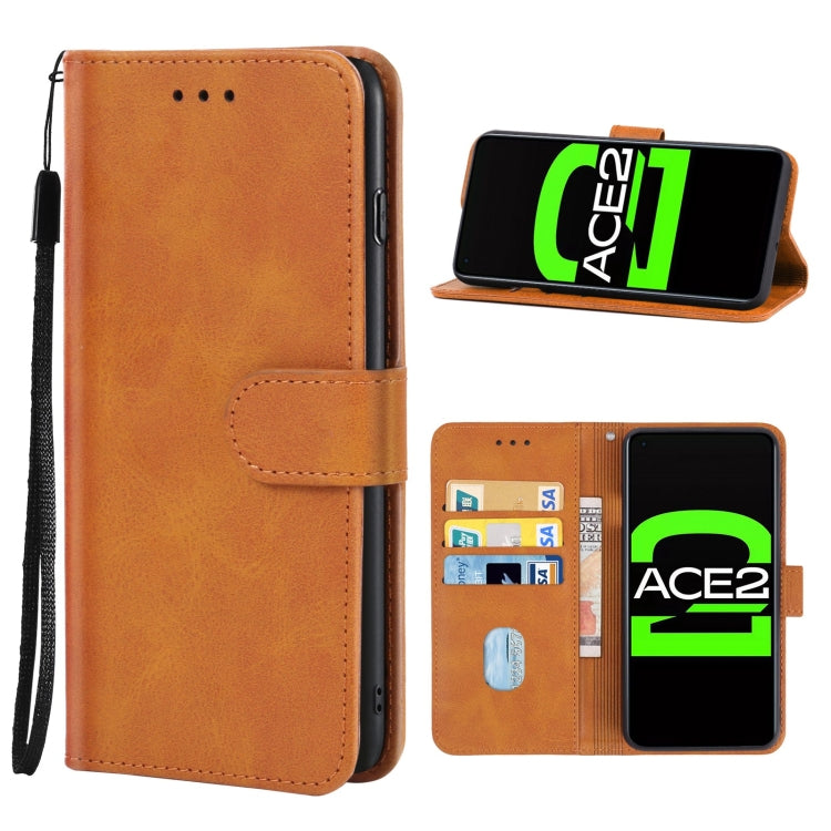 Leather Phone Case For OPPO Ace2