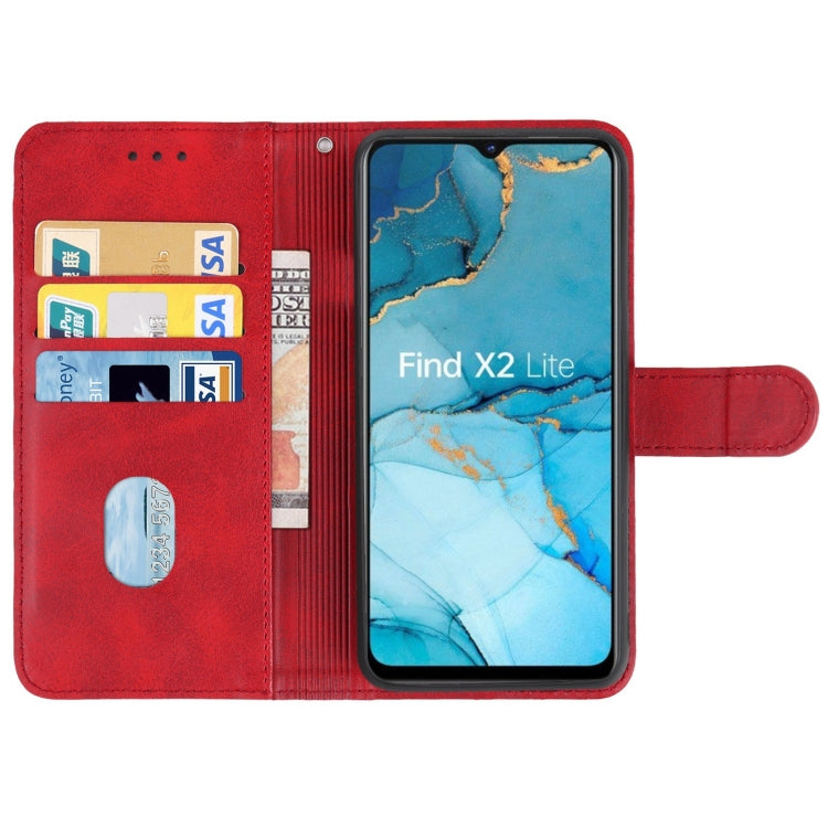 Leather Phone Case For OPPO Find X2 Lite