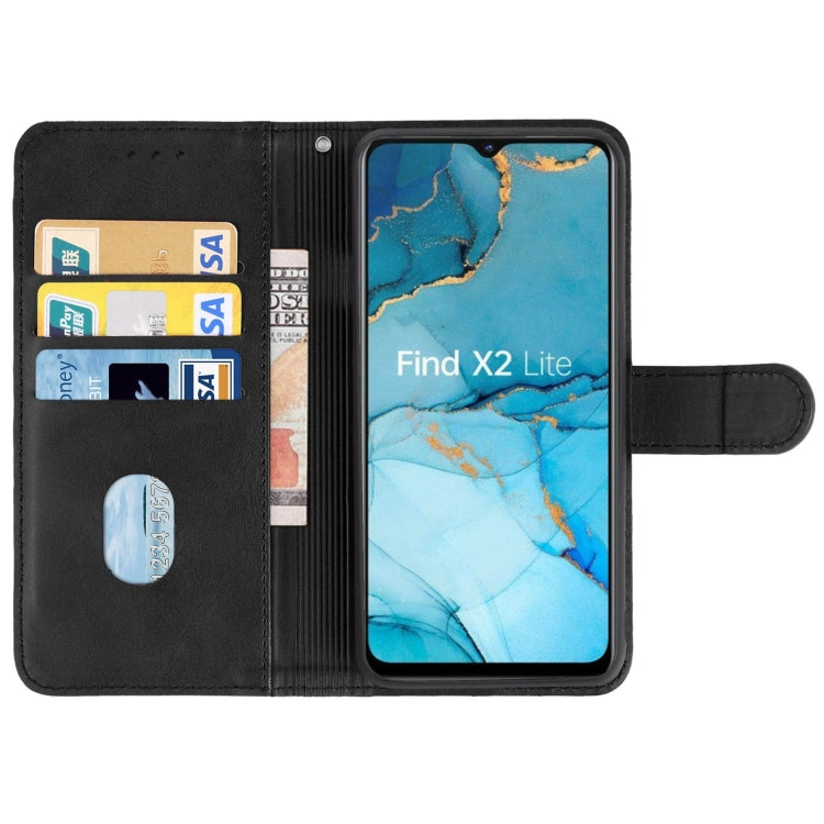 Leather Phone Case For OPPO Find X2 Lite