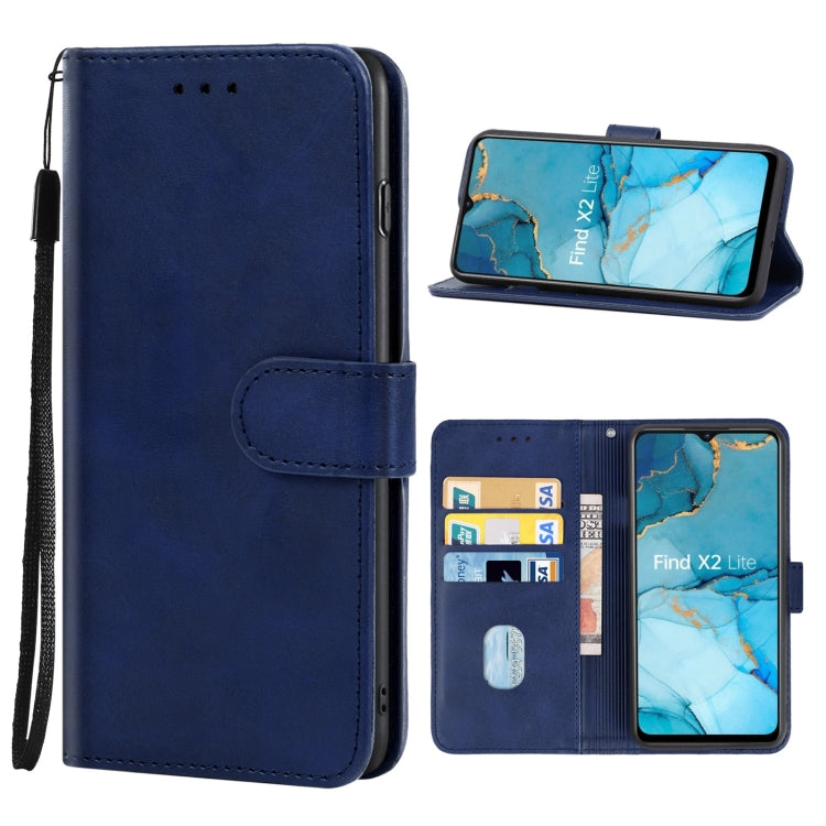 Leather Phone Case For OPPO Find X2 Lite