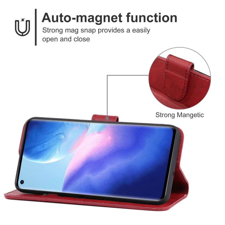 Leather Phone Case For OPPO Find X3 Neo