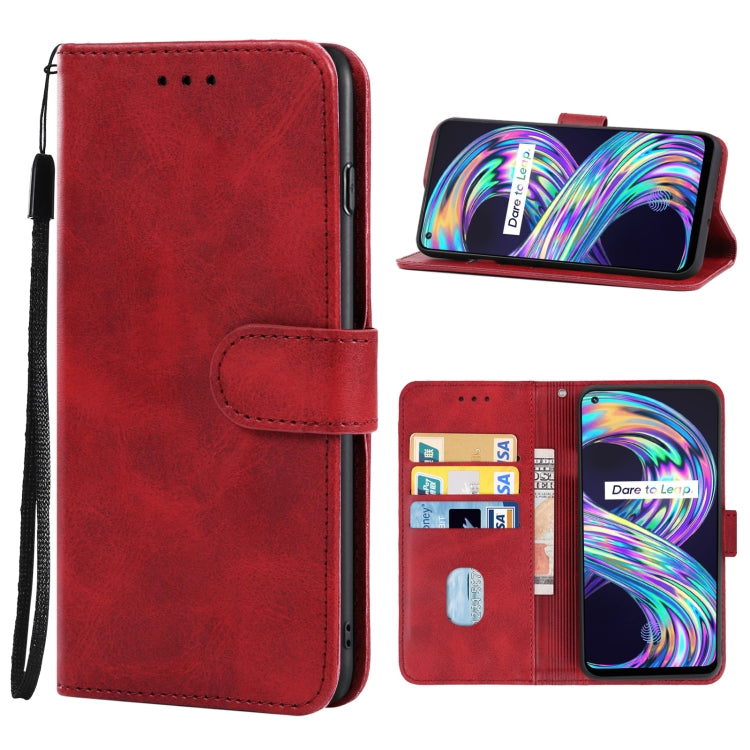Leather Phone Case For OPPO Realme 8