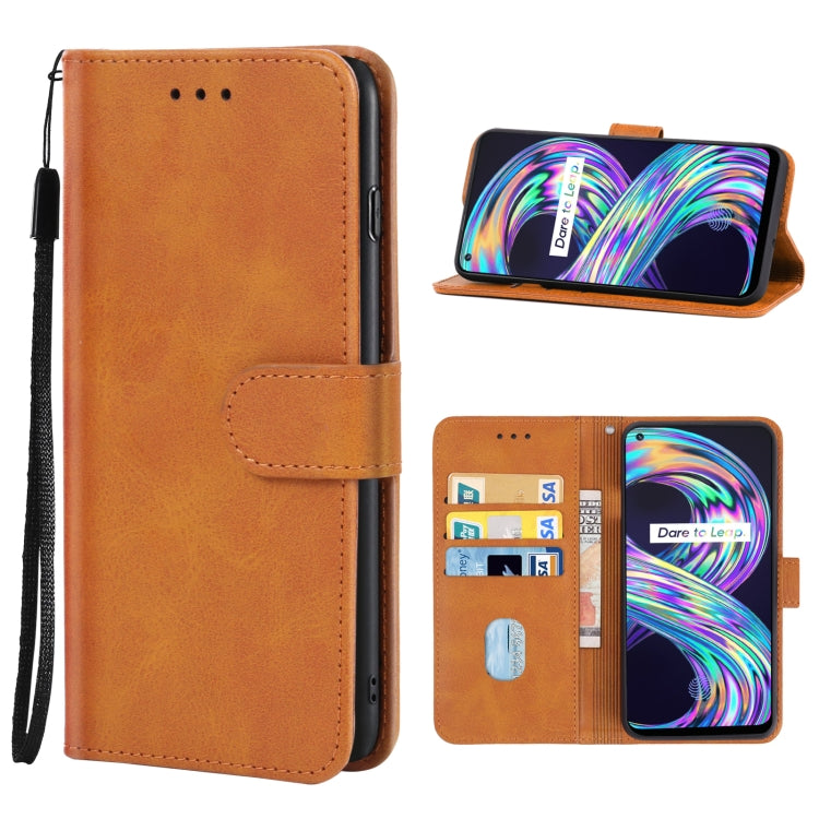Leather Phone Case For OPPO Realme 8