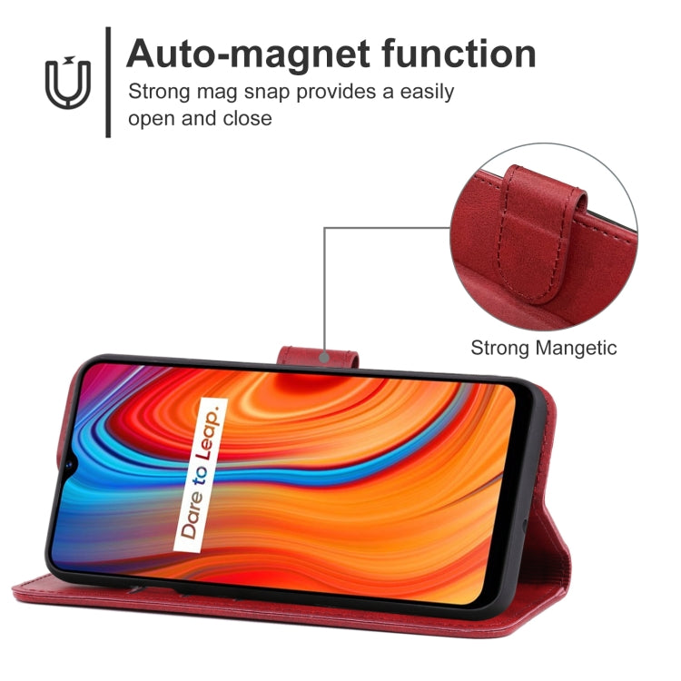 Leather Phone Case For OPPO Realme C3