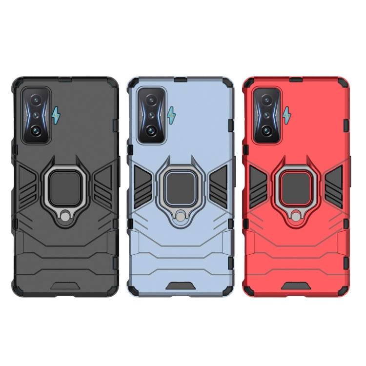 For Xiaomi Redmi K50 Gaming Shockproof PC + TPU Phone Case with Magnetic Ring Holder