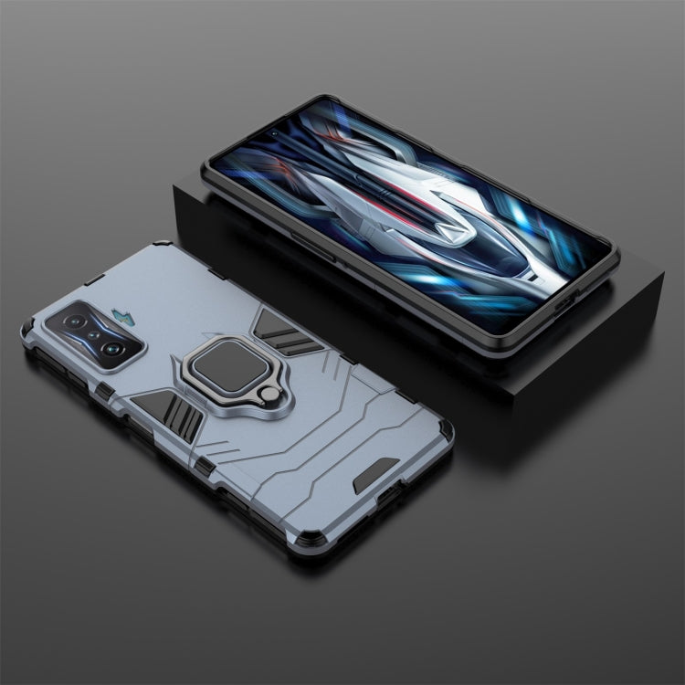 For Xiaomi Redmi K50 Gaming Shockproof PC + TPU Phone Case with Magnetic Ring Holder