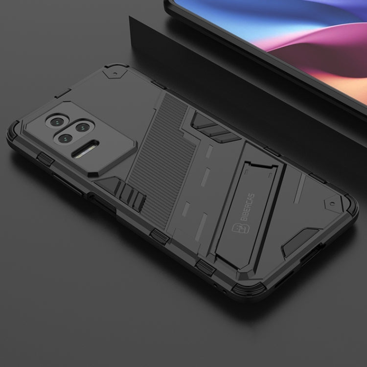For Xiaomi Redmi K50 Pro Punk Armor 2 in 1 PC + TPU Shockproof Phone Case with Holder