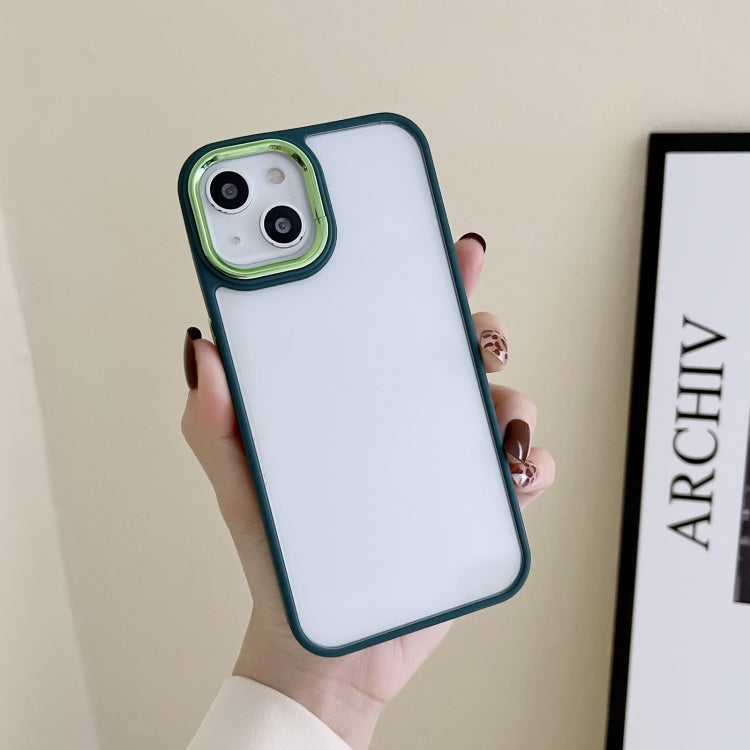 For iPhone 12 3 in 1 Electroplated Acrylic Phone Case