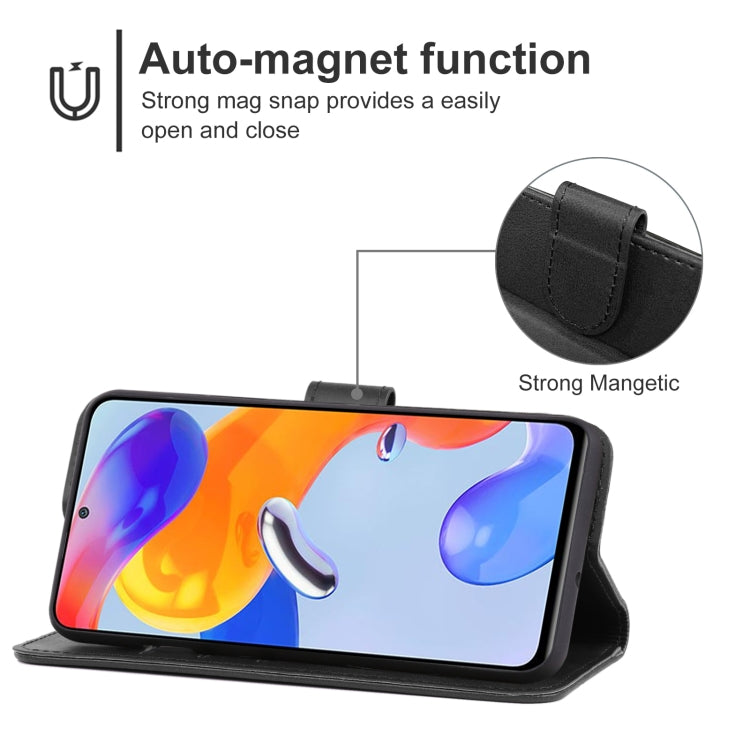 For Xiaomi Redmi Note 11 Pro 5G / Redmi Note 11 Pro+ 5G Leather Phone Case